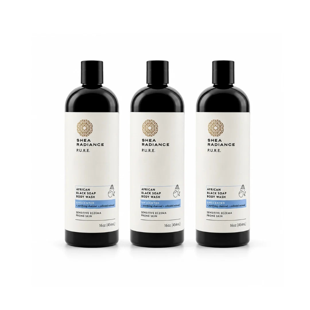 African Black Soap Body Wash with Colloidal Oatmeal