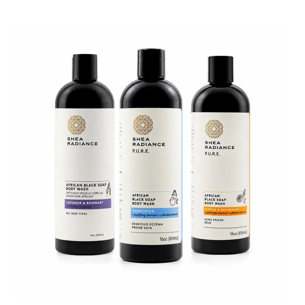 African Black Soap Body Wash with Colloidal Oatmeal